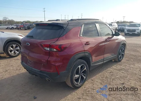 2023 Chevrolet Trailblazer Fwd Rs из США, поврежденный, VIN KL79MTSL3PB003801